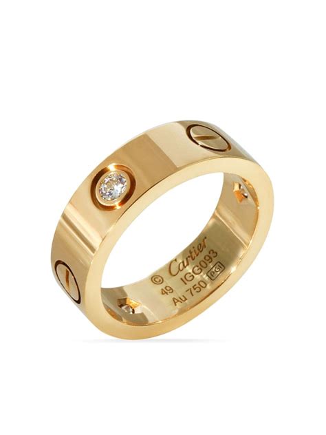 love rings cartier price|pre owned cartier love ring.